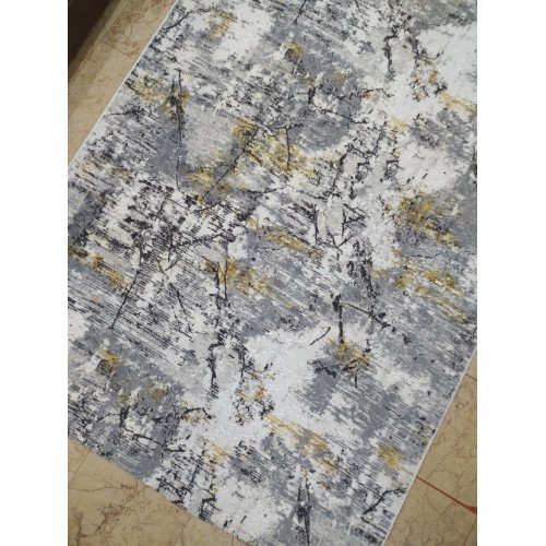 Dinarsu Halı Doruk Desen Gold Renk Kaymaz Taban Halı Dinarsu Halı Doruk Desen Gold Renk Kaymaz Taban Halı